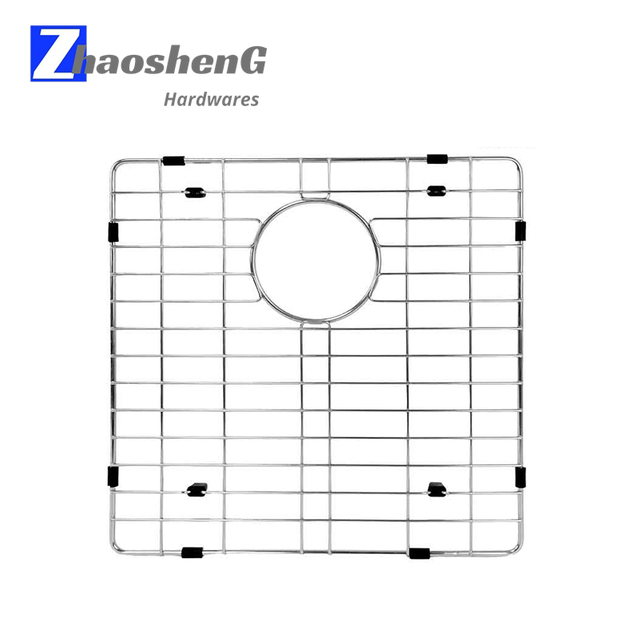 Protector de fregadero de cocina de rejilla inferior de alambre de acero inoxidable personalizado