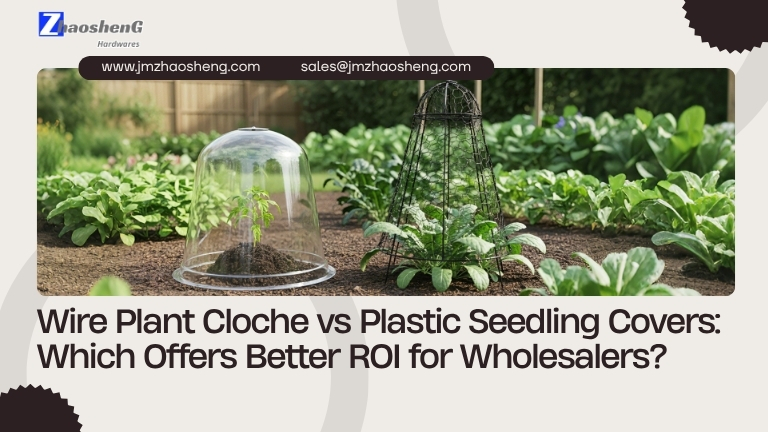 Cloche de alambre para plantas versus cubiertas de plástico para plántulas: ¿cuál ofrece un mejor retorno de la inversión para los mayoristas?